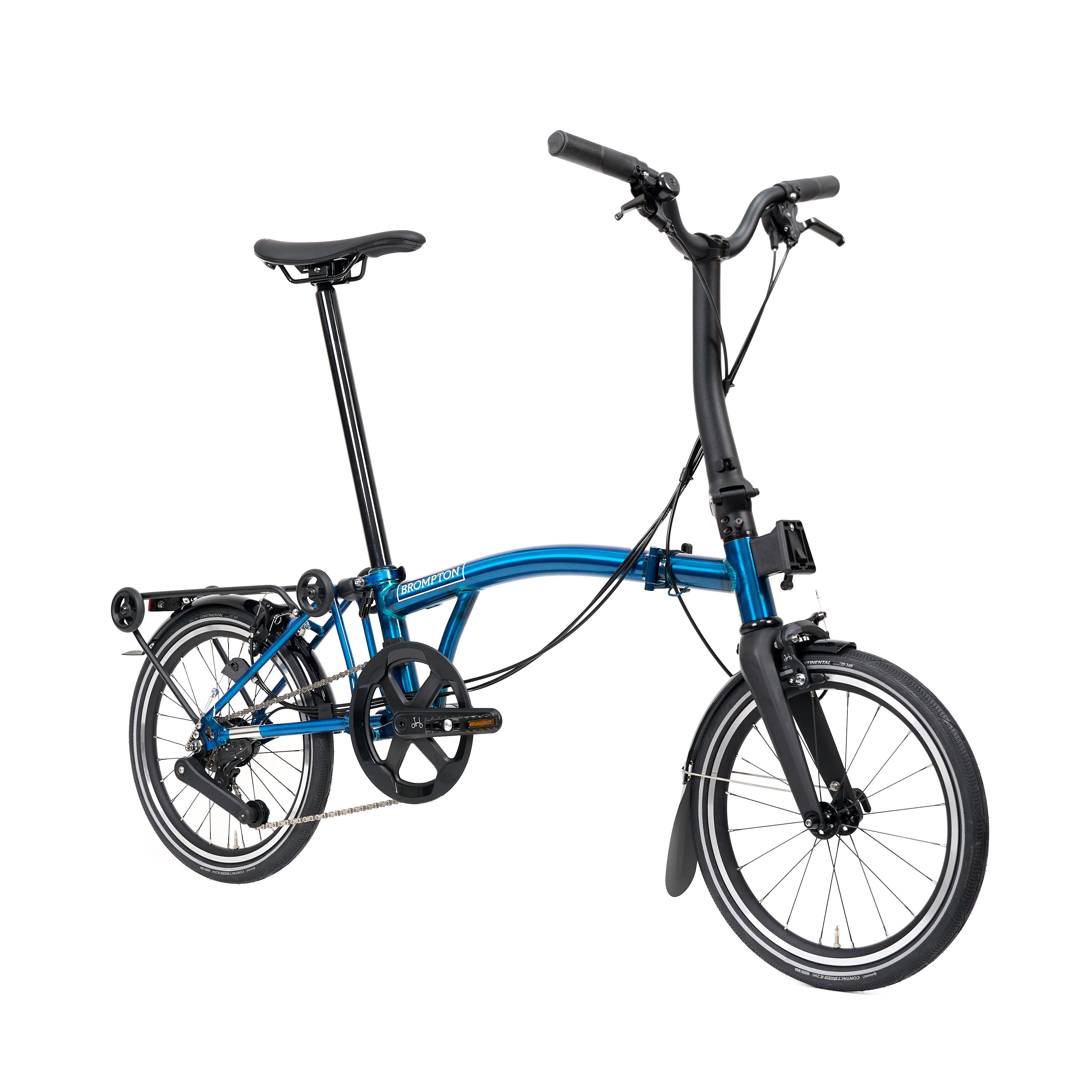 Brompton P Line v2 12 Speed Folding Bike – Clever Cycles | Bikes