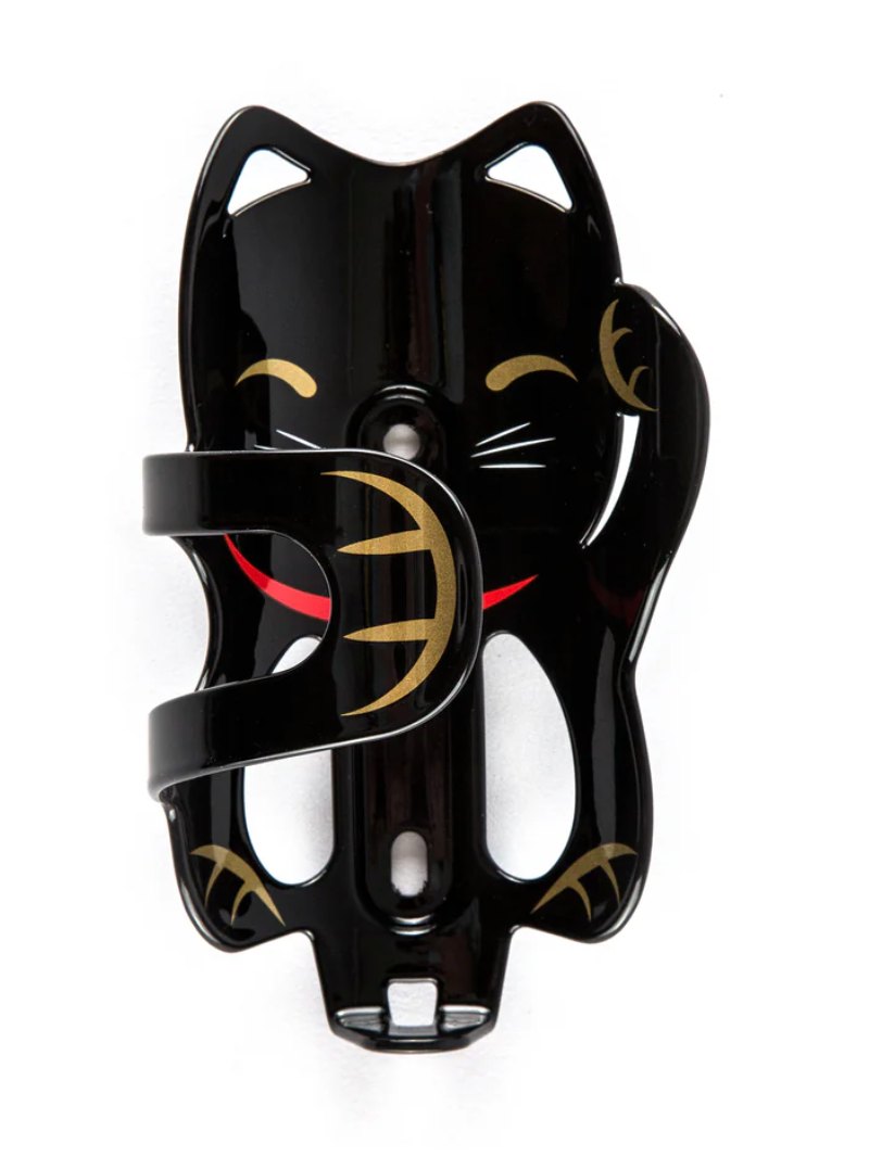 PDW Lucky Cat Water Bottle Cage - Black