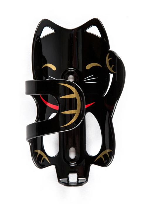PDW Lucky Cat Water Bottle Cage - Black