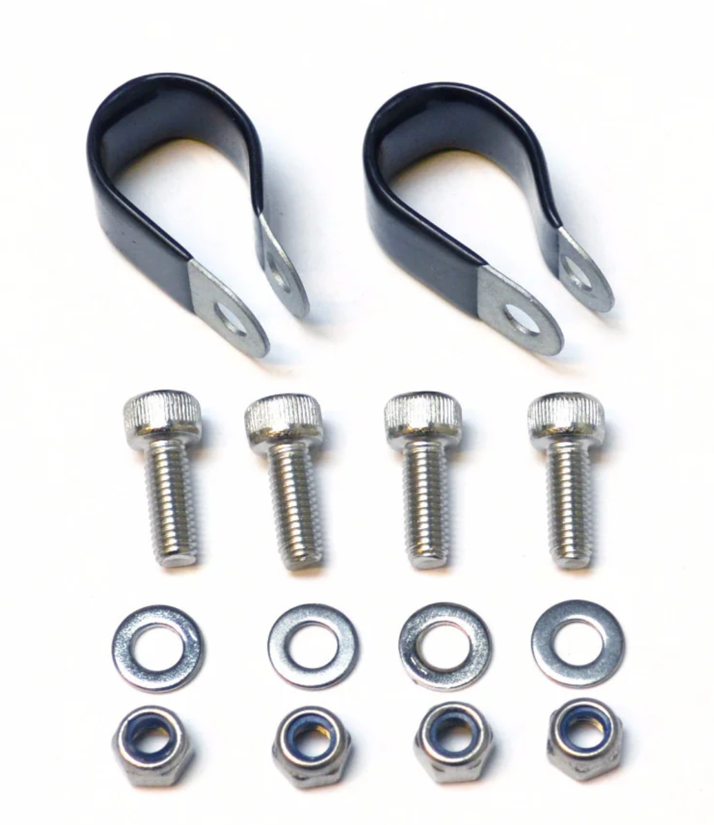 P Clips Bike Rack PDW Rack Hardware with P Clamps – Clever Cycles | Bikes & Ebikes
