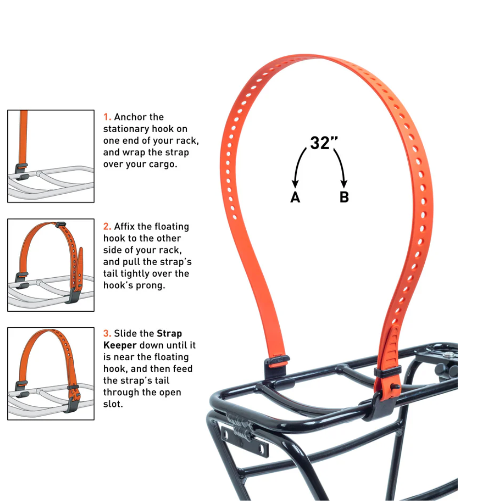 PDW Voile Rack Strap 10mm - 32in