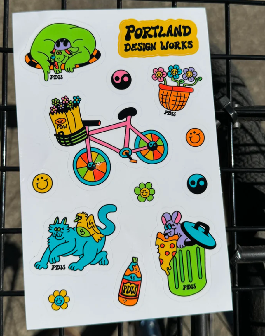 PDW X Dreyfus Sticker Pack