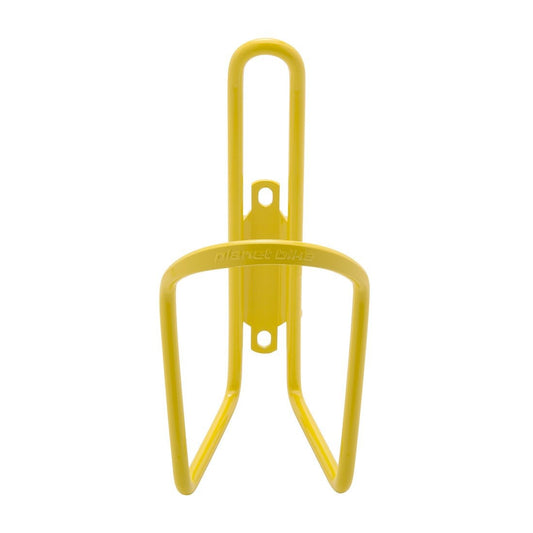 Planet Bike Alloy 6.2mm Water Bottle Cage - Aluminum, Yellow