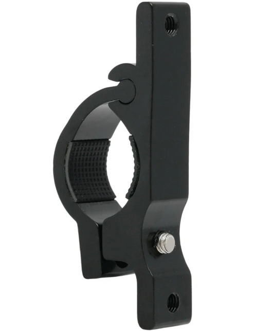 Problem Solvers Clamp-on Mount for bottle cage: 22.2-25.4mm Black