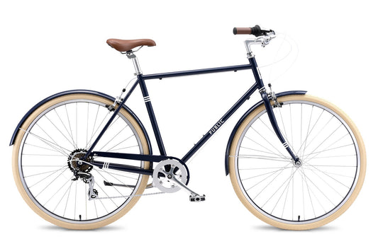Public V7 Diamond Frame City Bike