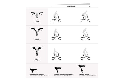 Brompton Seatpost Steel Telescopic Black - QSPTA-BK