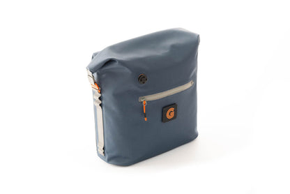 Brompton G Line Borough Waterproof Roll Top Bag - Small -Navy/Grey