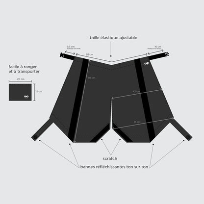 Rainette Le Panti Pluie Rain Chaps