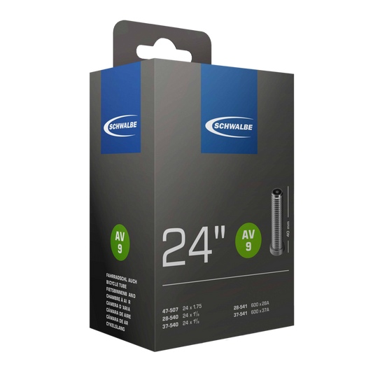 Schwalbe AV9 24" Tube, Schrader Valve 40mm