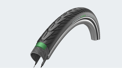 Schwalbe Energizer Plus Tire - 26 x 1.75, Clincher, Wire, Black/Reflective, Performance, GreenGuard, Addix E50