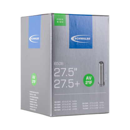 Schwalbe AV21F Freeride Bike Tube - 27.5" Schrader 40mm (54/75-584)