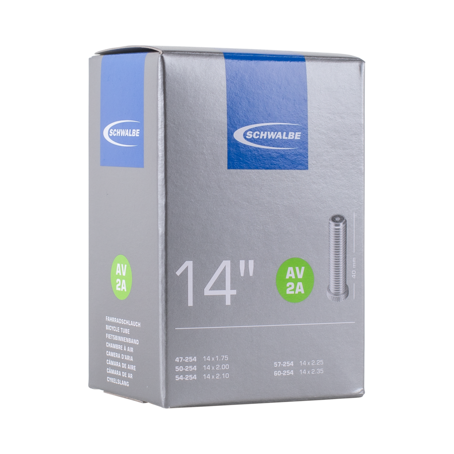 Schwalbe AV2A 14" Tube, Schrader Valve 40mm