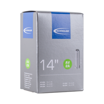 Schwalbe AV2A 14" Tube, Schrader Valve 40mm