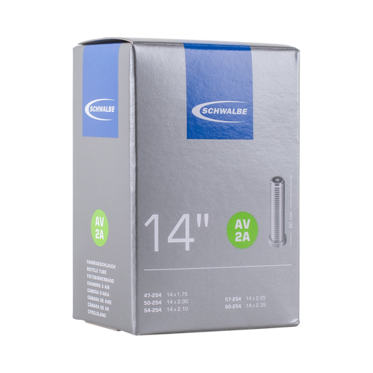 Schwalbe AV2A 14" Tube, Schrader Valve 40mm