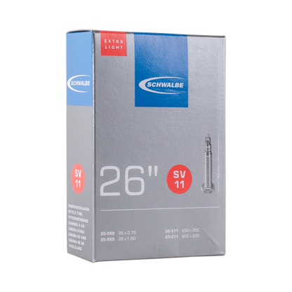 Schwalbe SV11 Extra Light Bike Tube - 26" Presta 40mm (20/25-559/571)