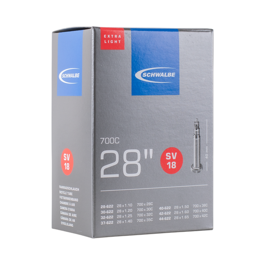 Schwalbe SV18 Extra Light Bike Tube - 29" Presta 40mm (28/44-622)