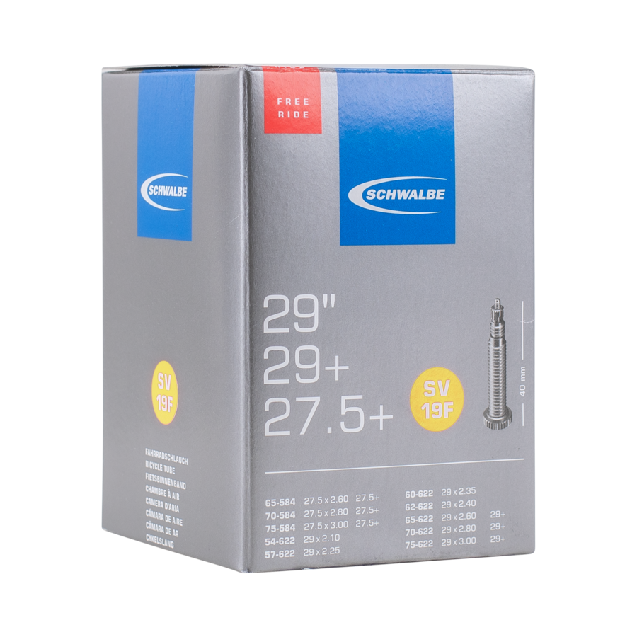 Schwalbe SV19F Freeride Bike Tube - 27.5"/29" Presta 40mm (54/75-584/622)