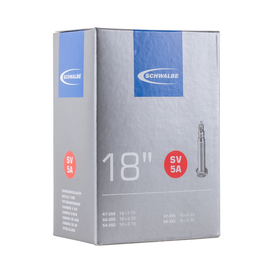 Schwalbe SV5A Bike Tube - 18" Presta 40mm (47/60-355)