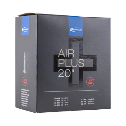 Schwalbe SV7AP Air Plus Bike Tube - 20" Presta 40mm (40/62-406)