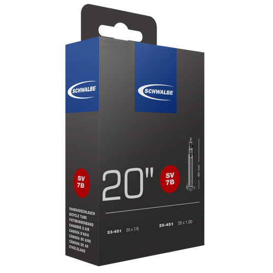 Schwalbe SV7B 20" Tube, Presta Valve 40mm
