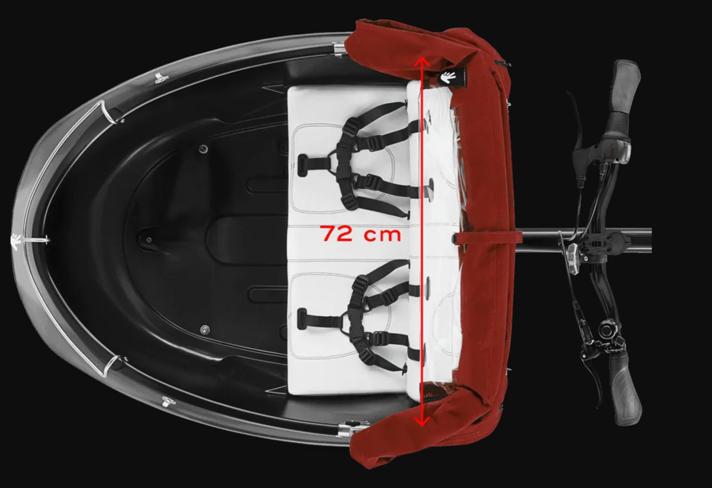 Triobike Seat & Side Cushions for Triobike Mono