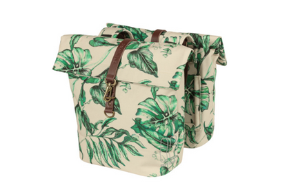 Basil Transverse Pannier Evergreen 28L