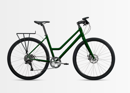 Roll A:1 Adventure Bike Step-Thru Small Green