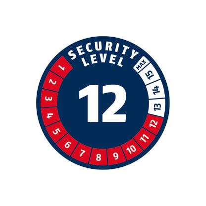 Abus, CityChain Plus 1010K, Chain Lock, Key, 9mm, 110cm, 3.6', Black