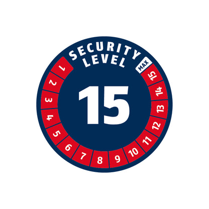 Abus, Granit XPlus 540, U-Lock, Key, 13mm, 16.0cm x 30.0cm, 6.3" x 11.8", SH B, Black