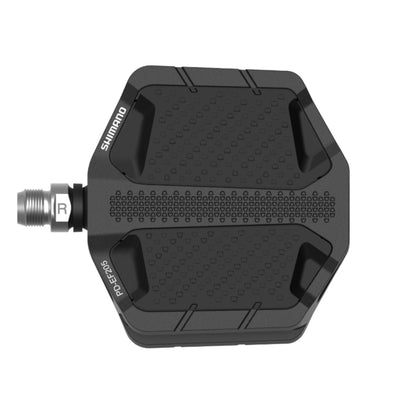 Shimano PD-EF205 Flat Pedals w/ Friction Plate Black