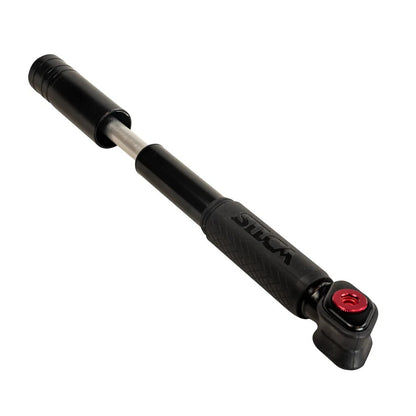 Silca Pocket Impero Mini Pump - Aluminum Barrel, 8", Black