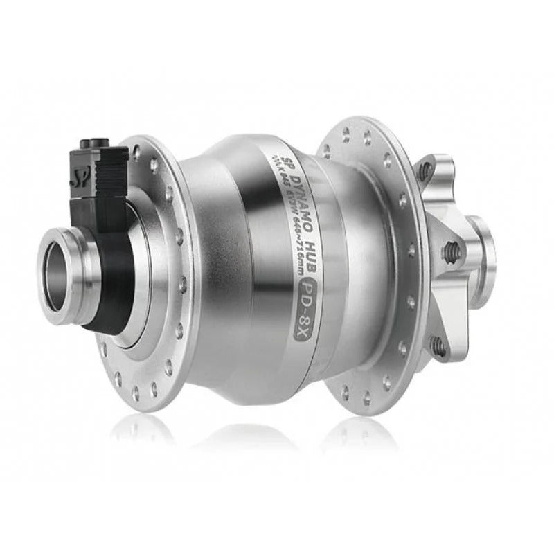 SP Dynamo Hub PD-8X, thru-axle, disc