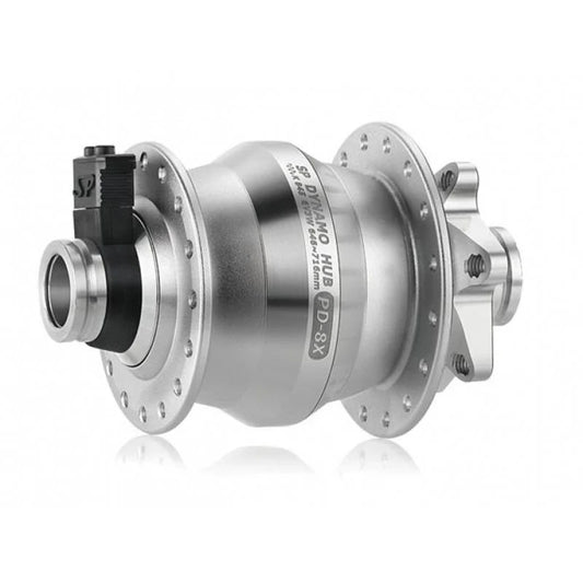 SP Dynamo Hub PD-8X, thru-axle, disc