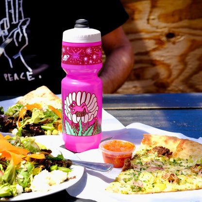 SimWorks Earth Gazer Water Bottle - Magenta