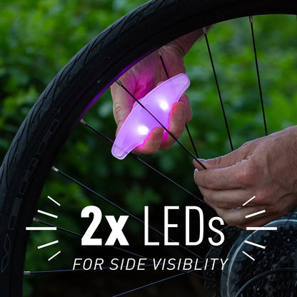 Light Nite Ize Spoke Lit Rechargeable Disco Wheel LED