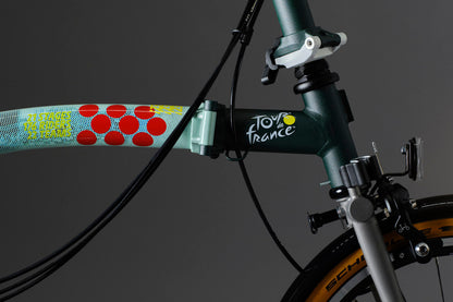 Brompton x Tour de France P Line 12 Speed - Sprinters Light Green - Low