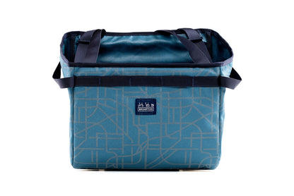 Brompton Borough Basket Bag, Small Reflective