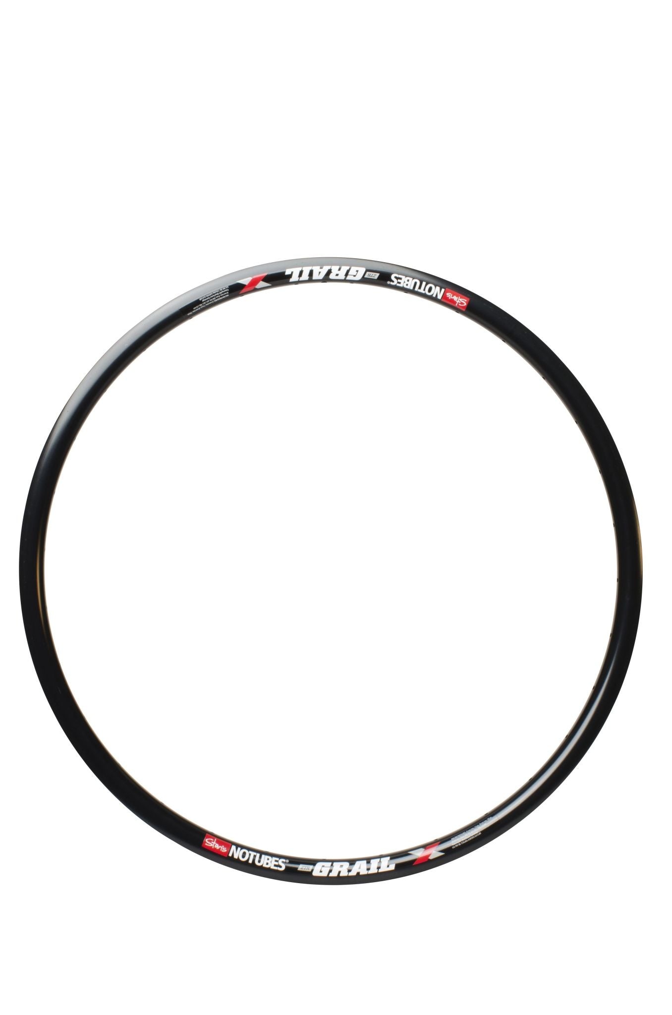 Stan's No Tubes Grail MK3 Rim - 700, Disc, Black, 32H