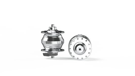 SP Dynamo Hub SV-8-FC, for Brompton, 74 mm spacing