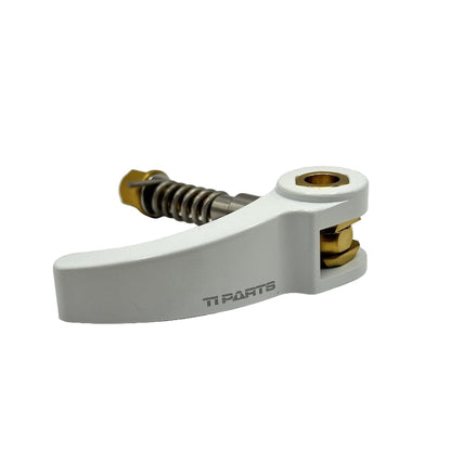 TPW Brompton Al Lever Seatpost Quick Release Clamp with Titanium Spacer - Cerakote Edition