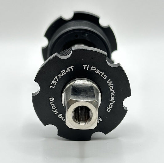 TPW Brompton Titanium Spindle Bottom Bracket - Enduro Ceramic Bearings - 118.5