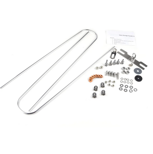 Velo Orange Fender Smooth 650b 58mm Silver
