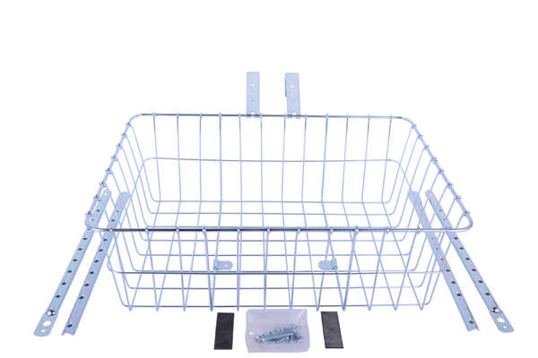 Wald 1372 Front Basket, Silver, Multi-Fit