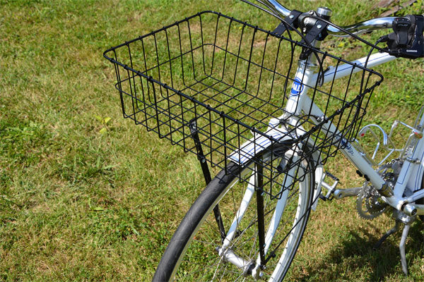 Wald 1392 Front Basket, Black, Multi-Fit