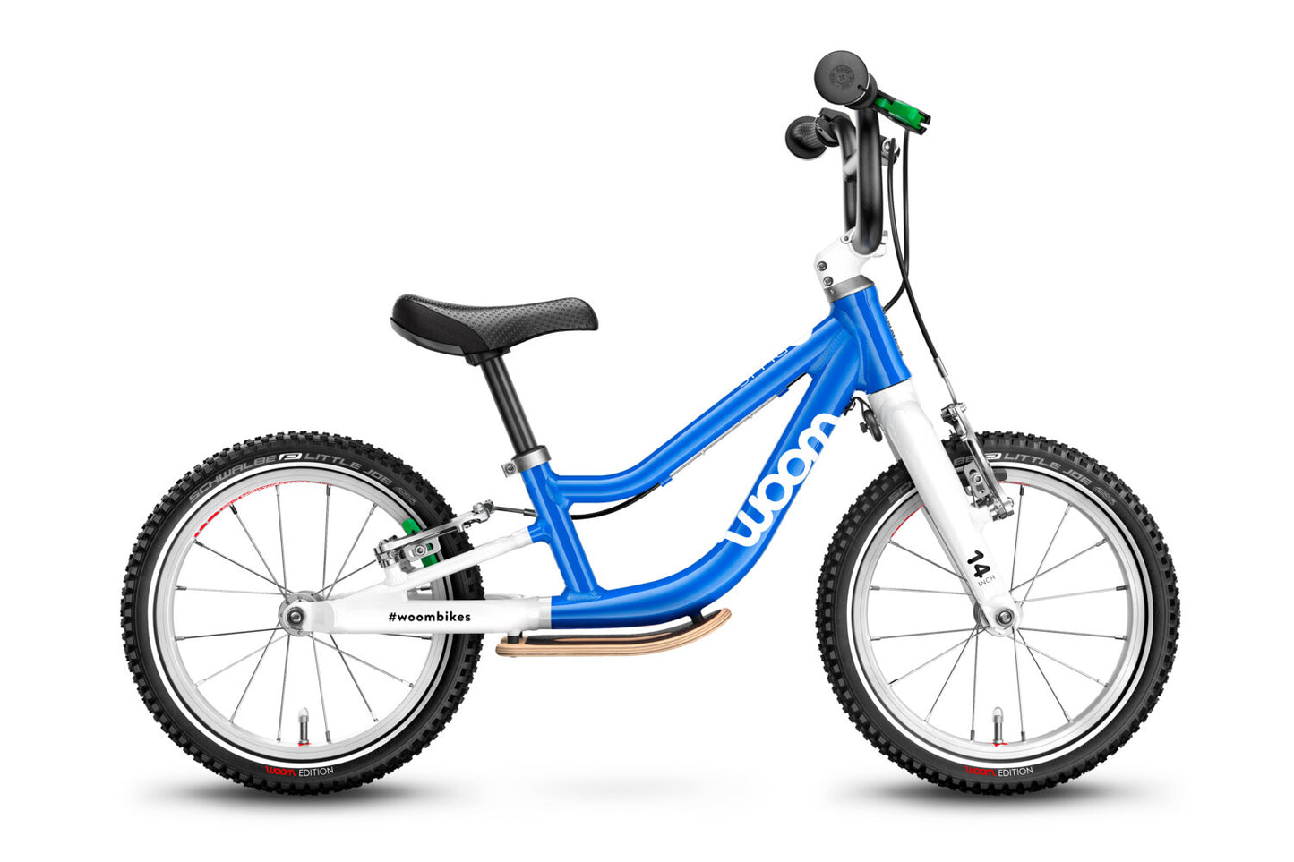 Woom 1 PLUS 14-Inch Kids' Balance Bike