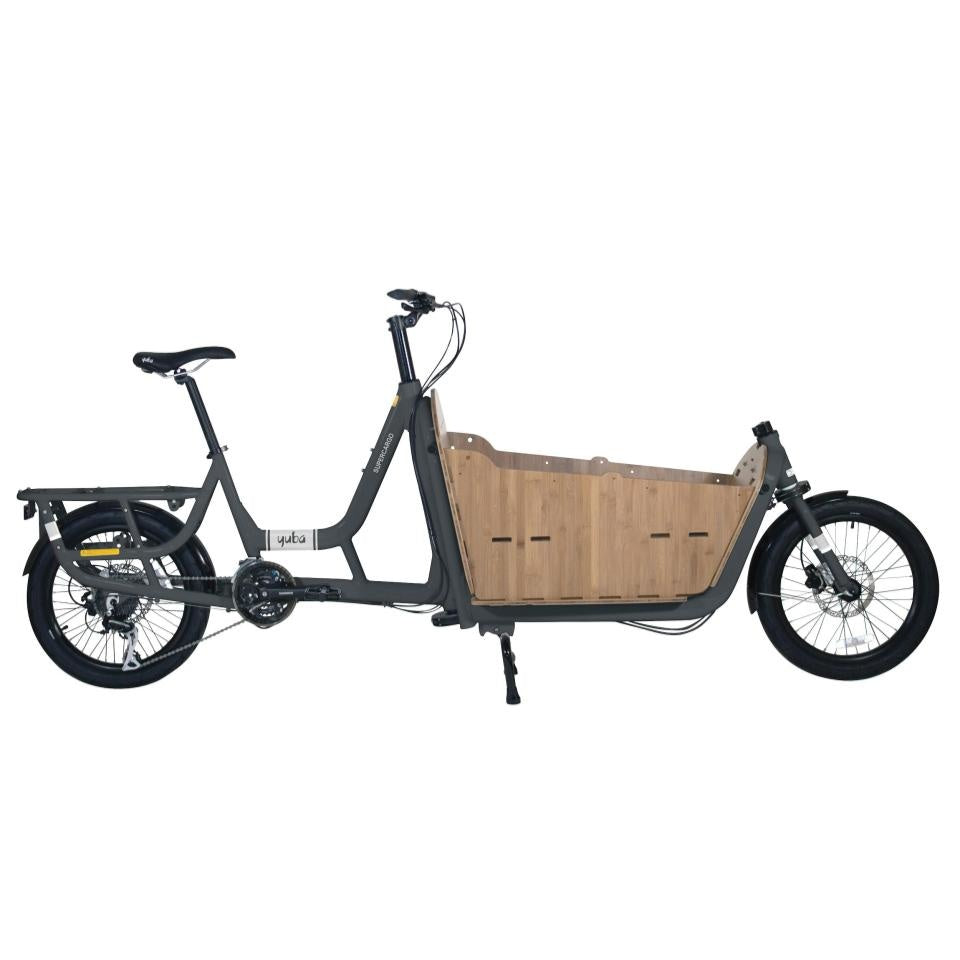 Yuba Supercargo Front Cargo Bike Grey