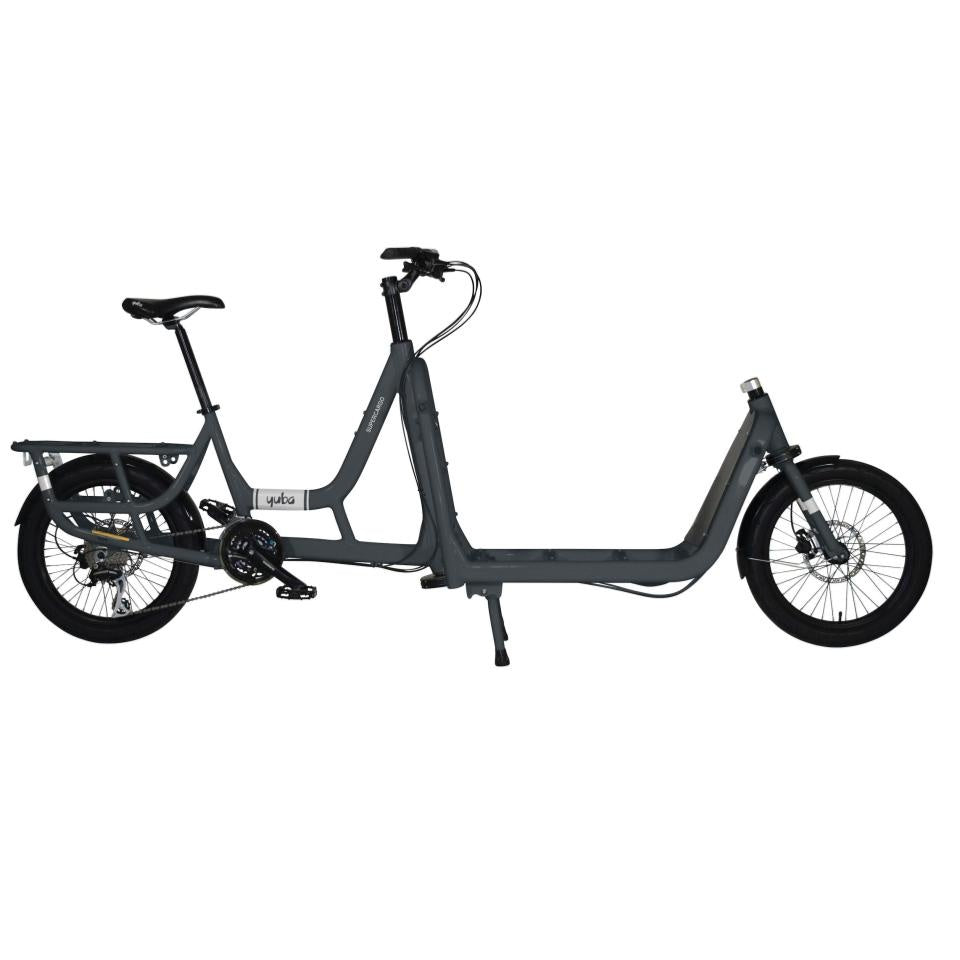 Yuba Supercargo Front Cargo Bike Grey